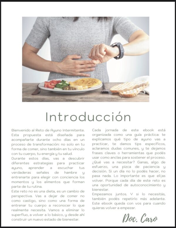 Reto de Ayuno - Imagen 2