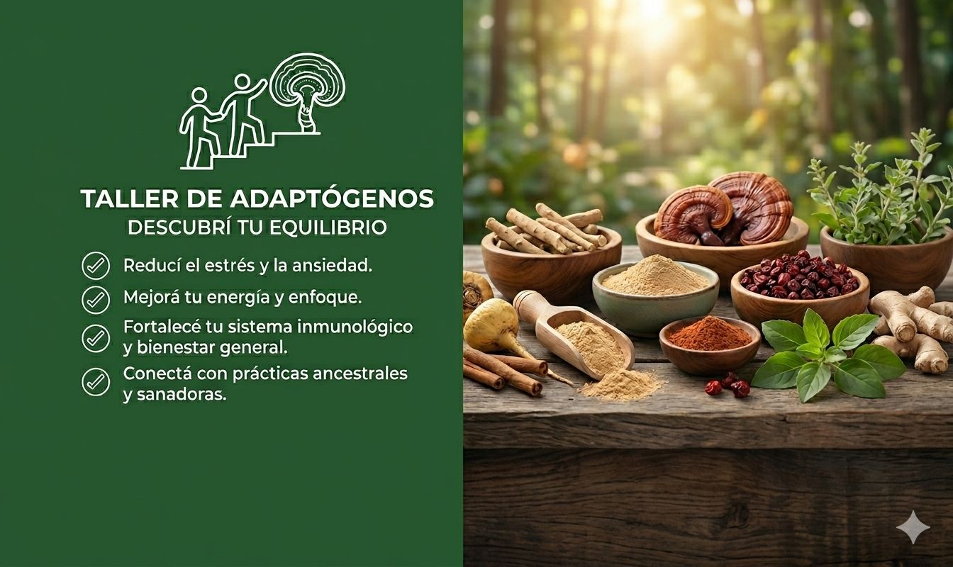 MASTER CLASS: ADAPTÓGENOS